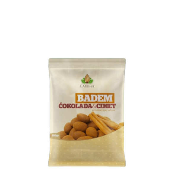 Badem u cimetu i čokoladi Gameha 100gr