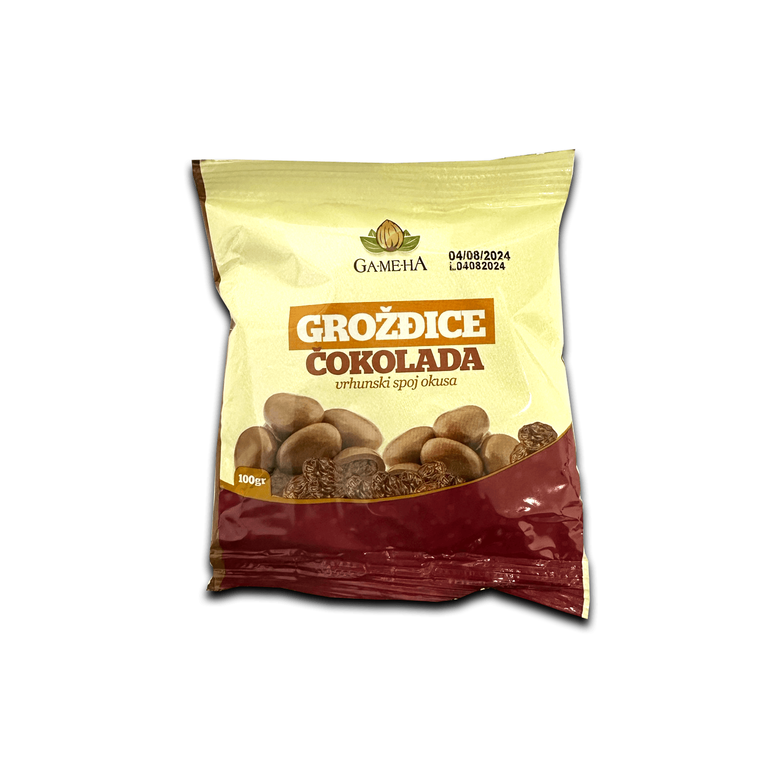 Grožđice čokoladne Gameha 100g