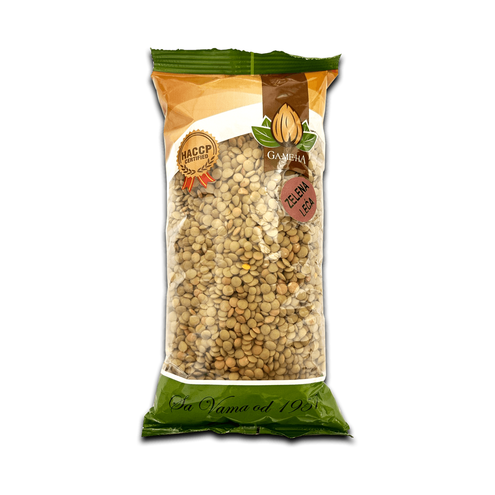 Leća zelena Gameha 500gr