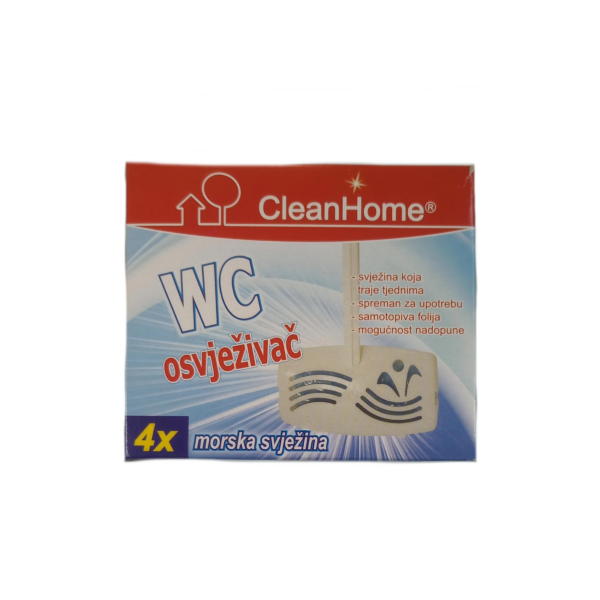 Osvježivač za WC šolju morska svježina Clean Home 4kom