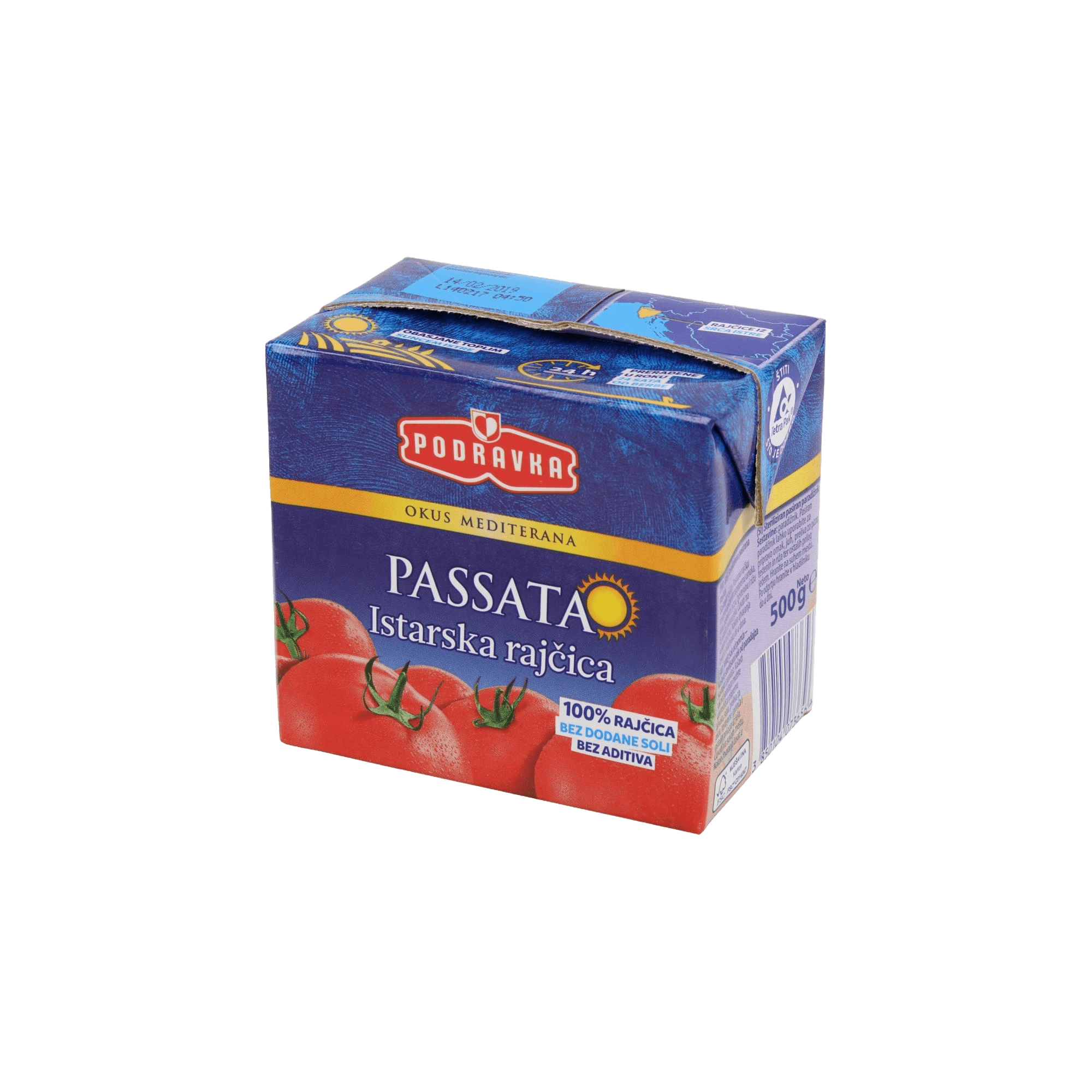 Rajčica pasirana Podravka 500gr