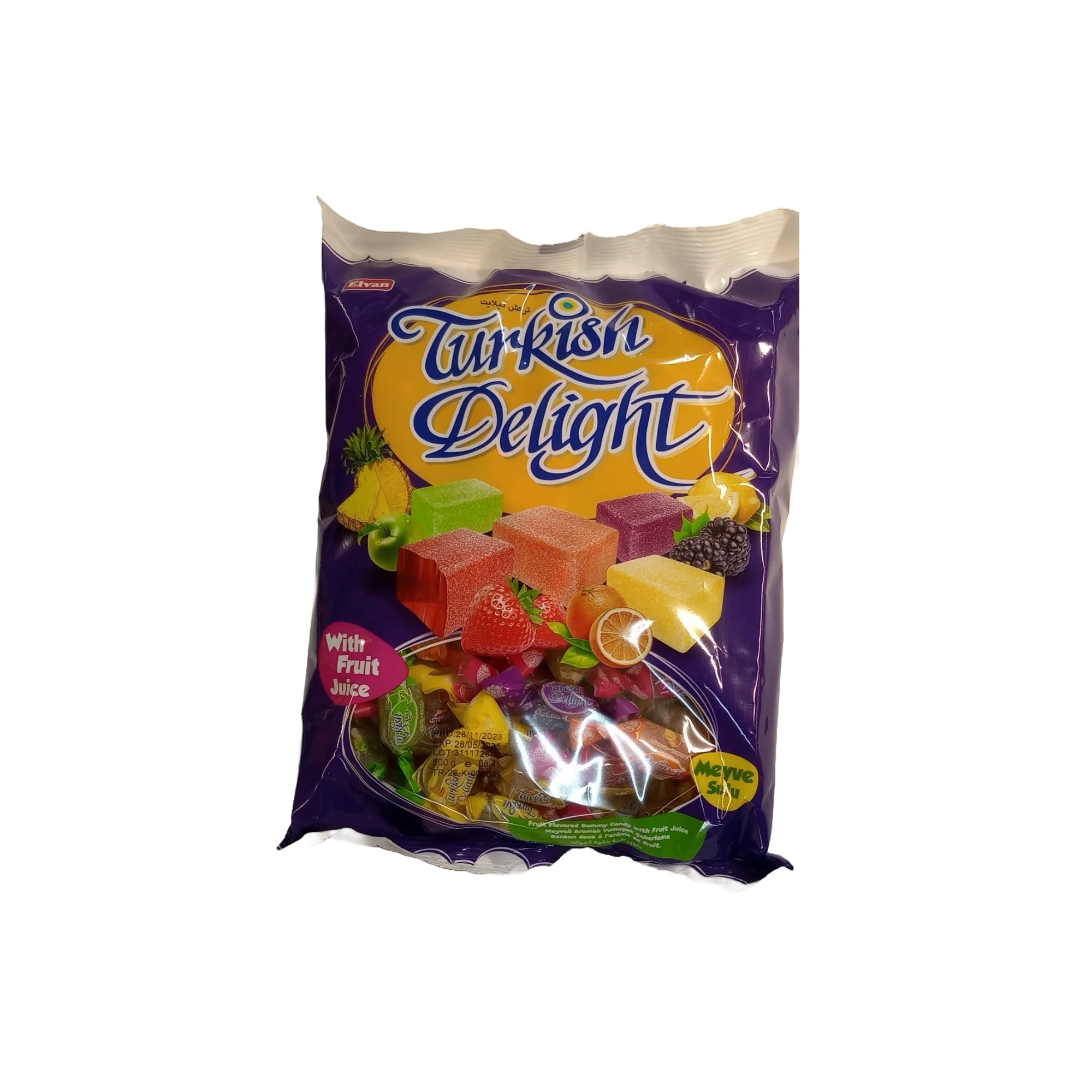 Žele bombone Turkish Delight 500gr