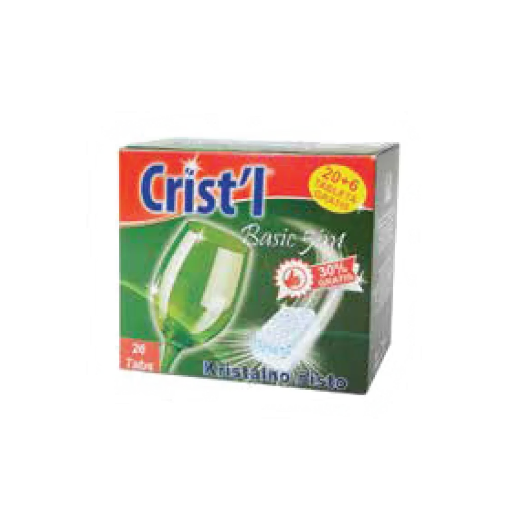 Crist’l Basic 5u1 Tablete 20+6 kom Gratis