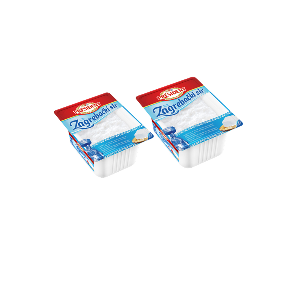 (1+1) Sir Zagrebački 375gr President