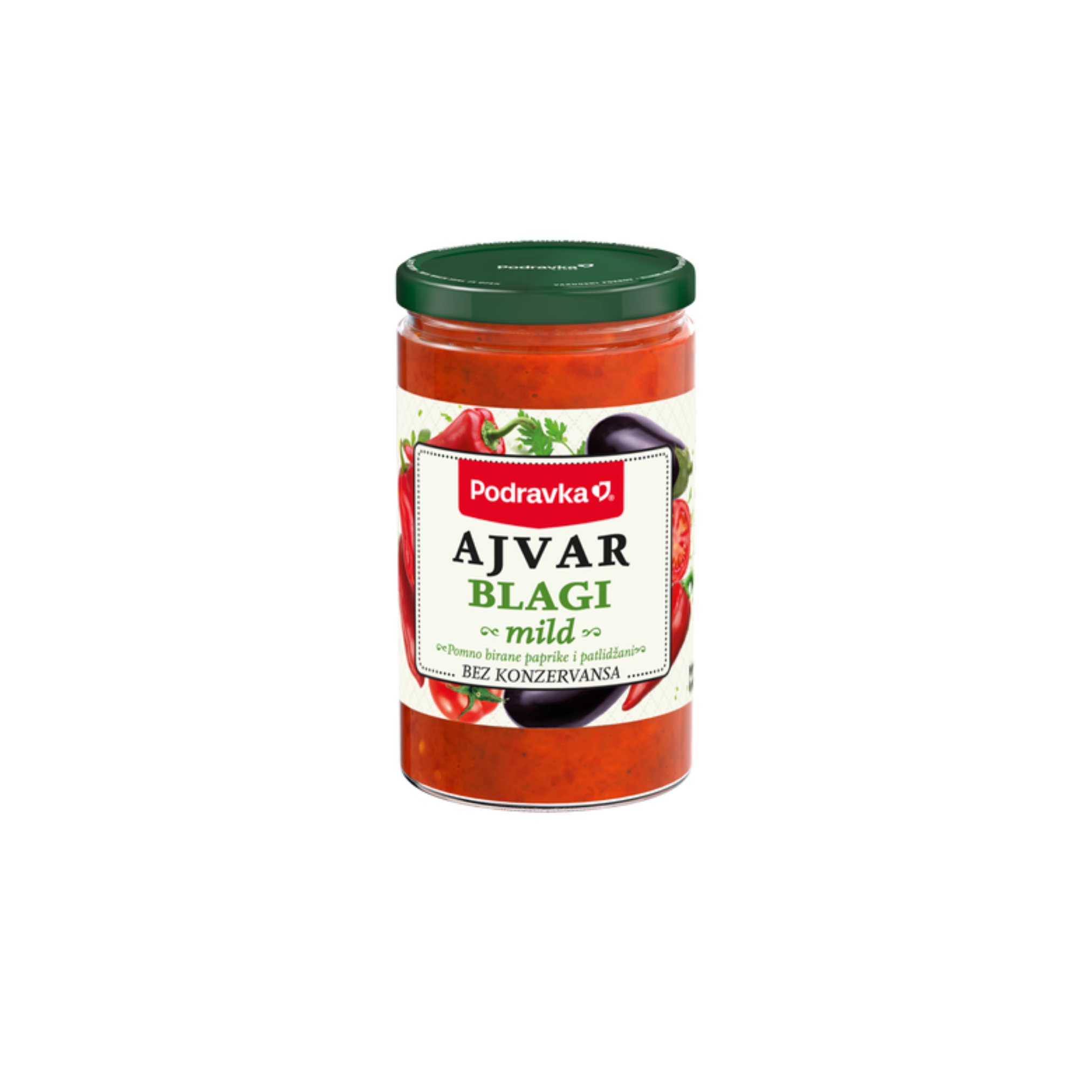 Ajvar blagi 350gr Podravka