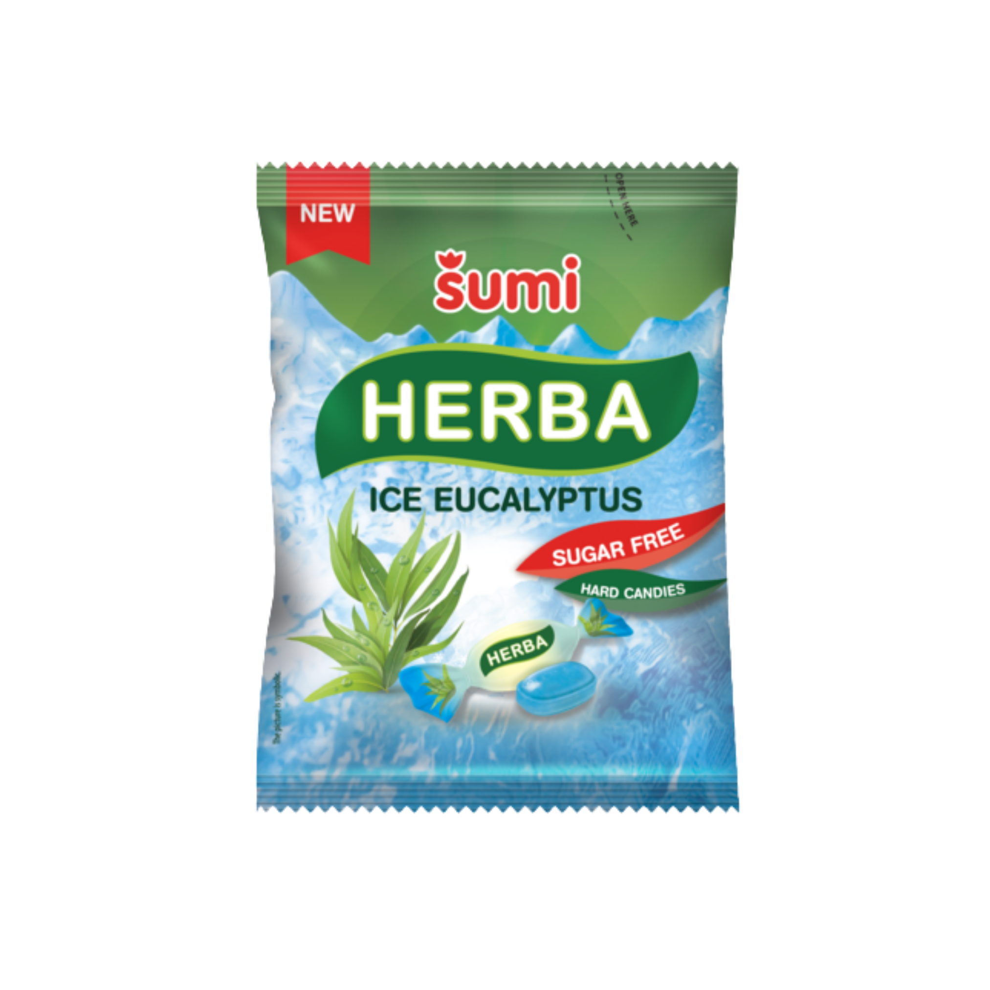 Bombone herba eukaliptus 90gr