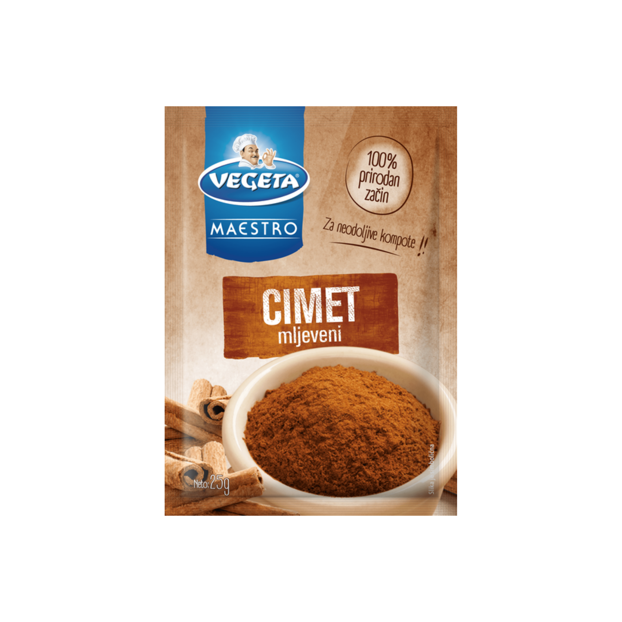 Cimet mljeveni 25gr