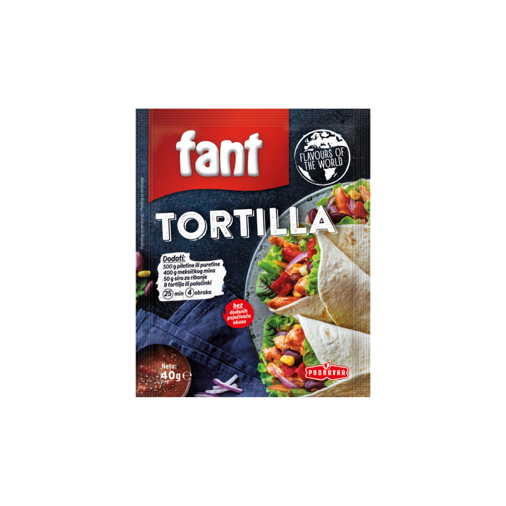 Fant Tortilla 40gr