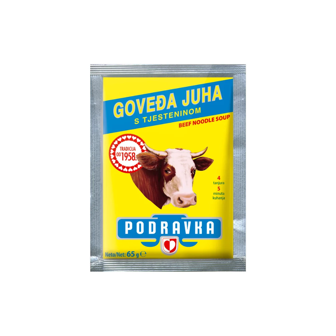 Goveđa juha sa tjesteninom 65gr