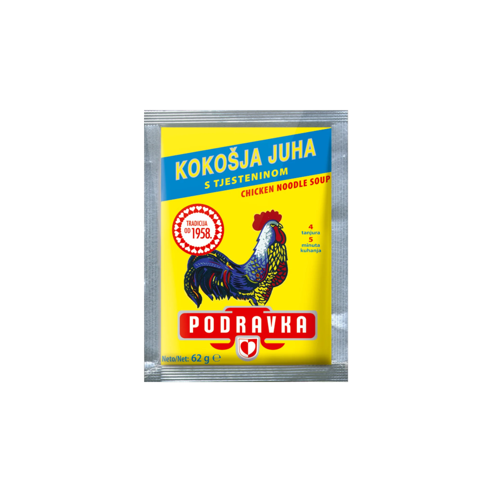 Kokošija juha s tjesteninom 62gr