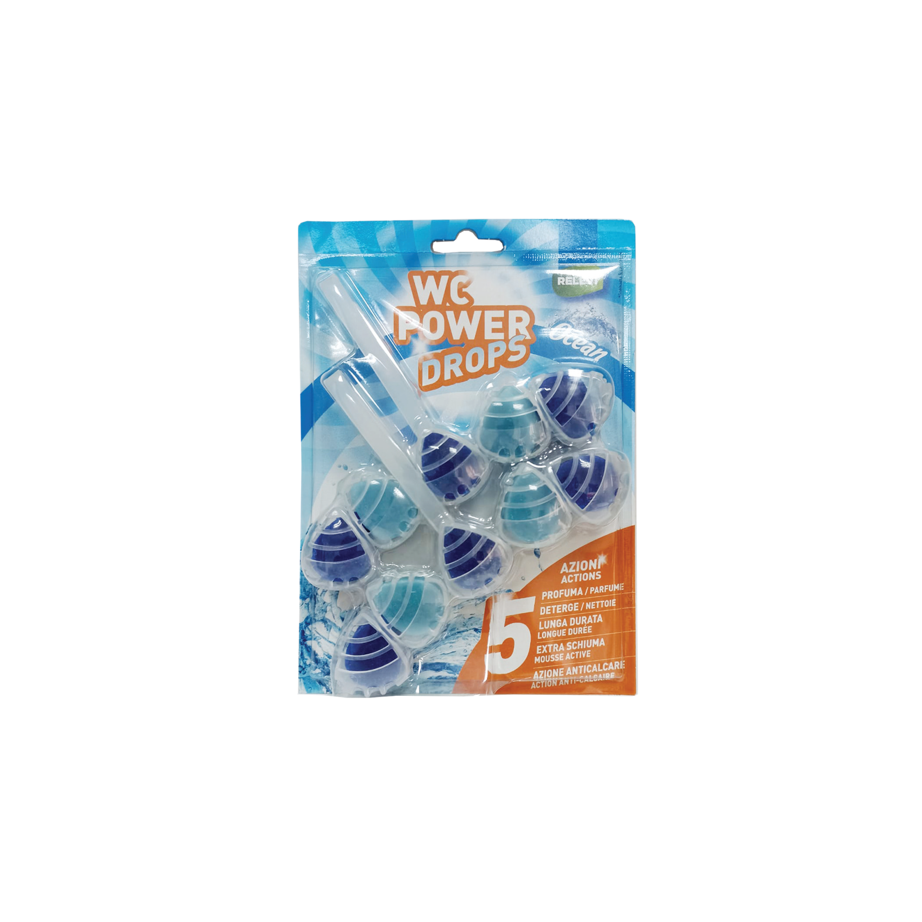 Osvježivač wc školjke power drops Ocean 2/1