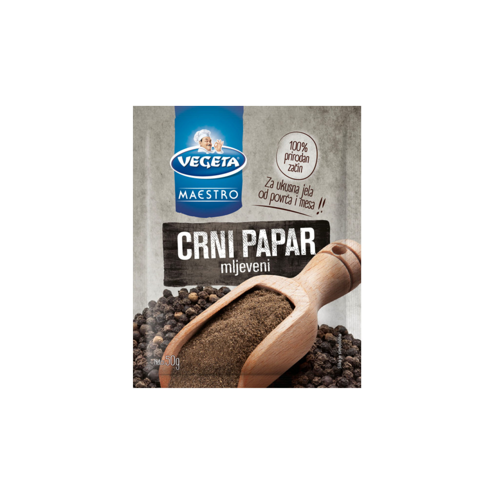 Papar crni mljeveni 50gr