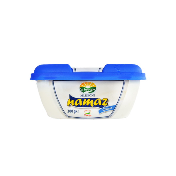 Namaz mliječni 200 gr Classic z bregov