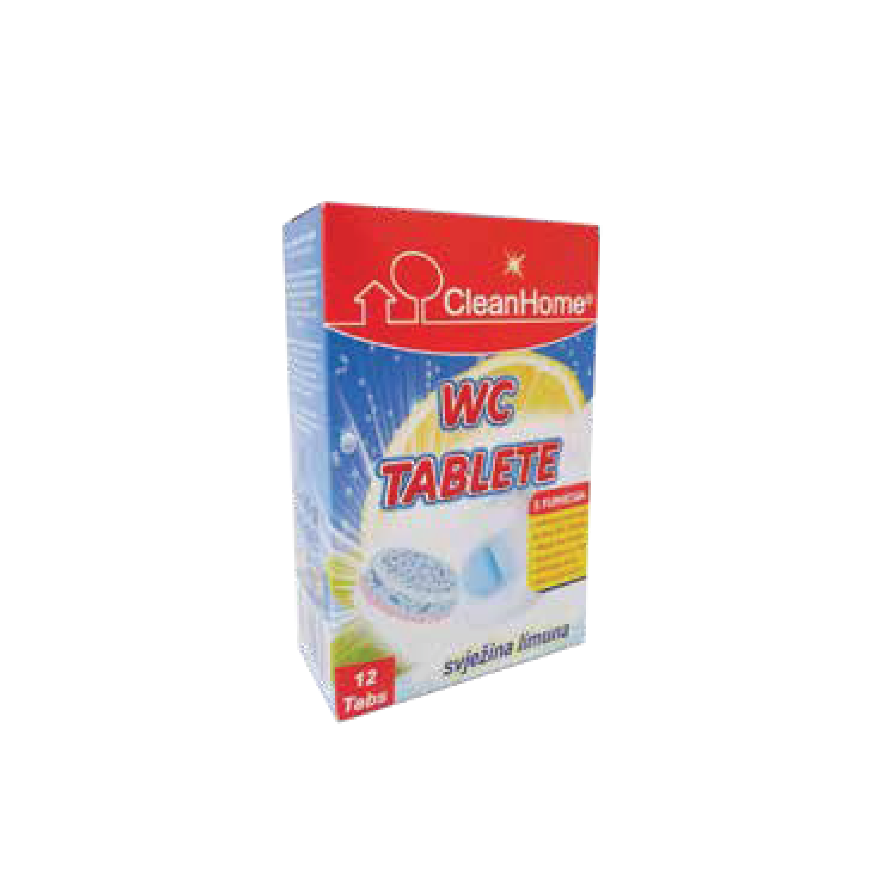 Tablete za WC školjku 12 kom. Clean Home
