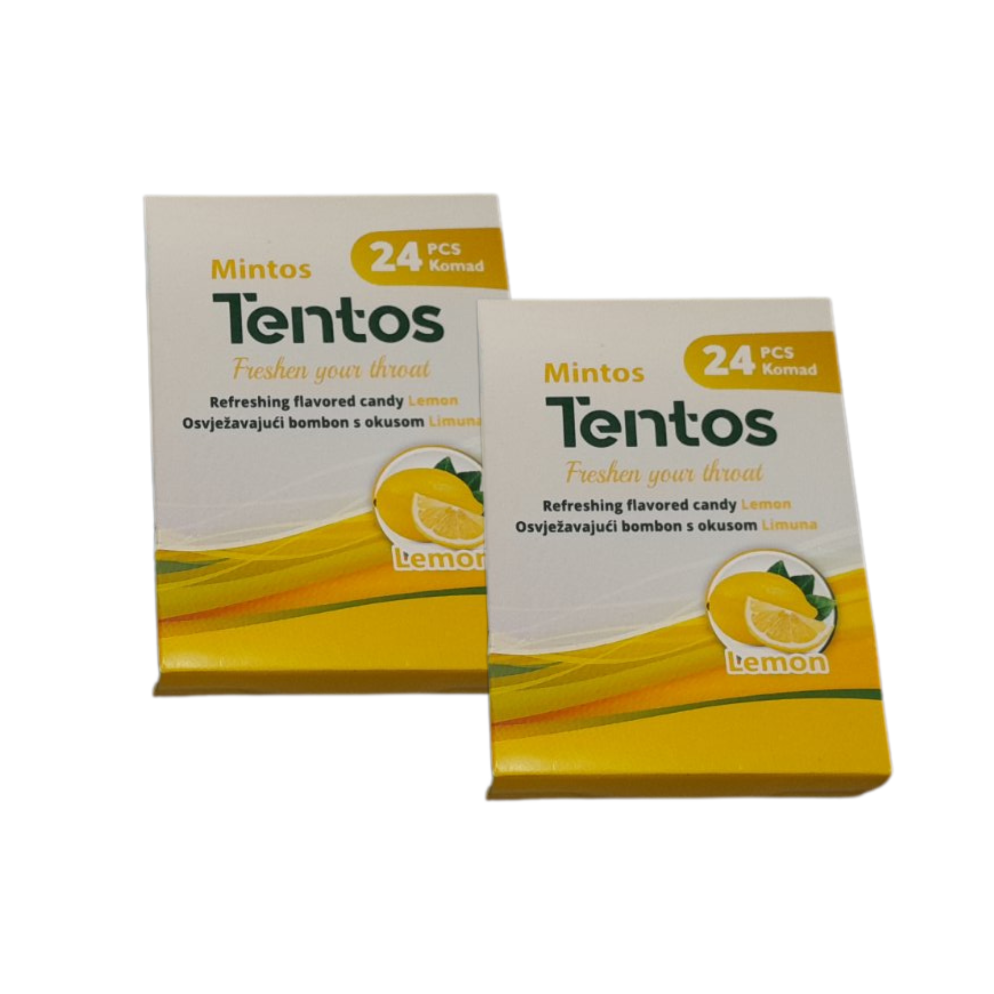 (1+1)Bombone Tentost lemon