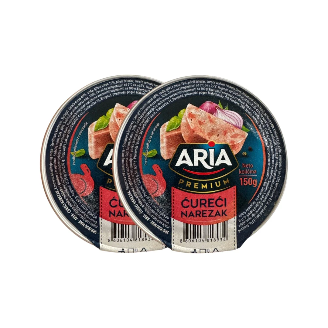 (1+1)Čureći narezak 150gr Aria Alu