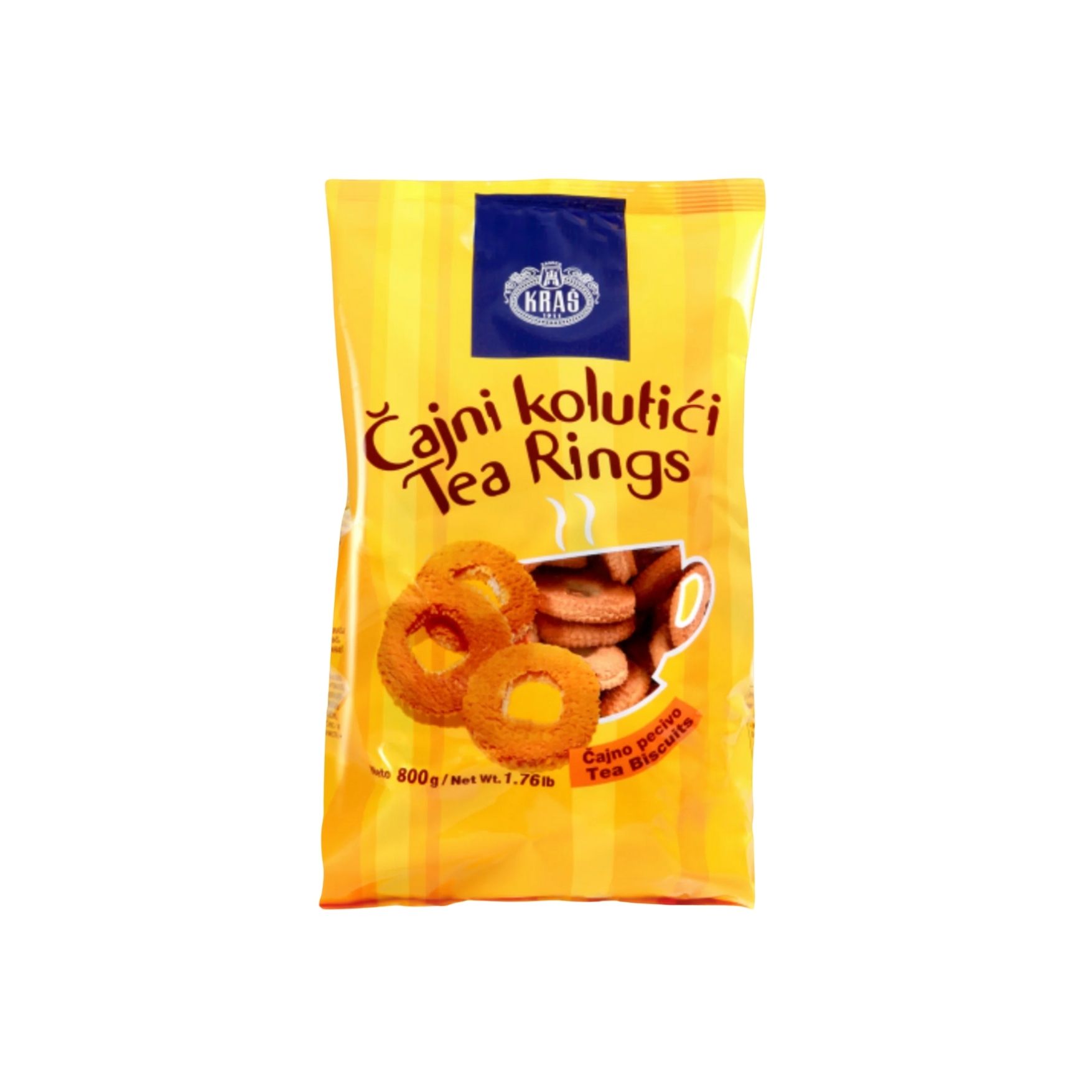 Čajni kolutići 800gr Kraš
