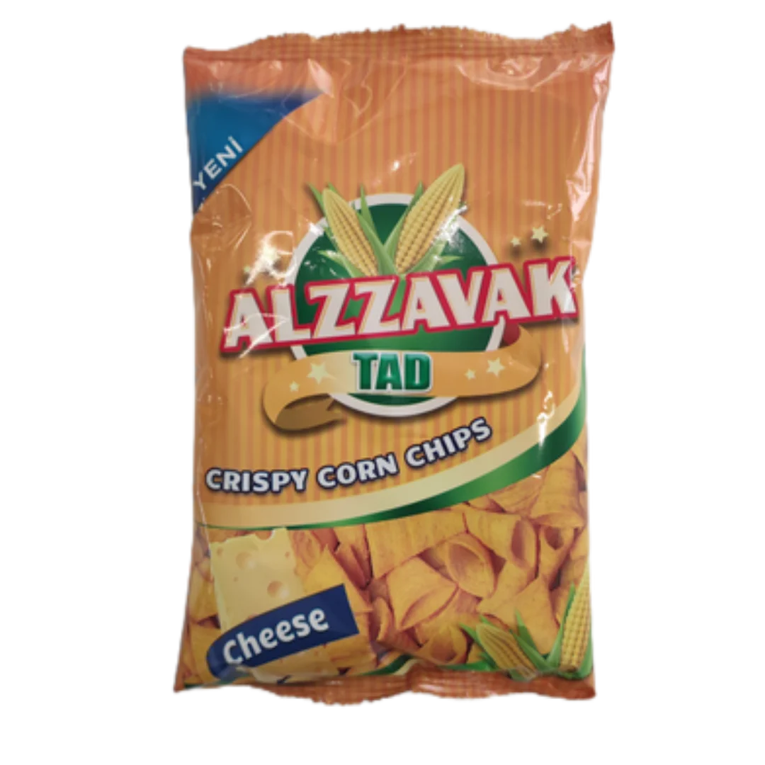 Alzzavak Crispy Corn Chips Cheese 40gr