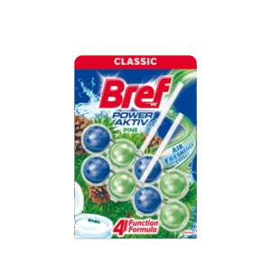 Osvježivač za wc šolju bref aktiv pine 2x50gr
