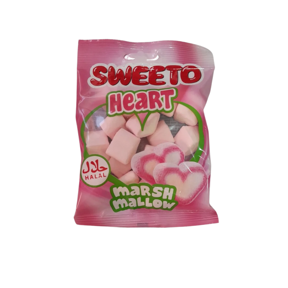 Bombone marshmallows heart 30g