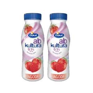 (1+1) ab kultura 0,1% MM Jagoda 330g Dukat