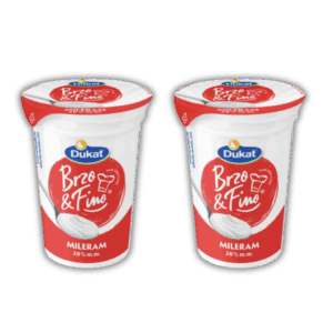 (1+1)Mileram Brzo i Fino 20% MM Dukat 400g