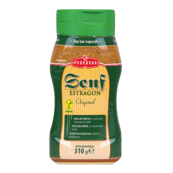 Senf Estragon squeeze 310g