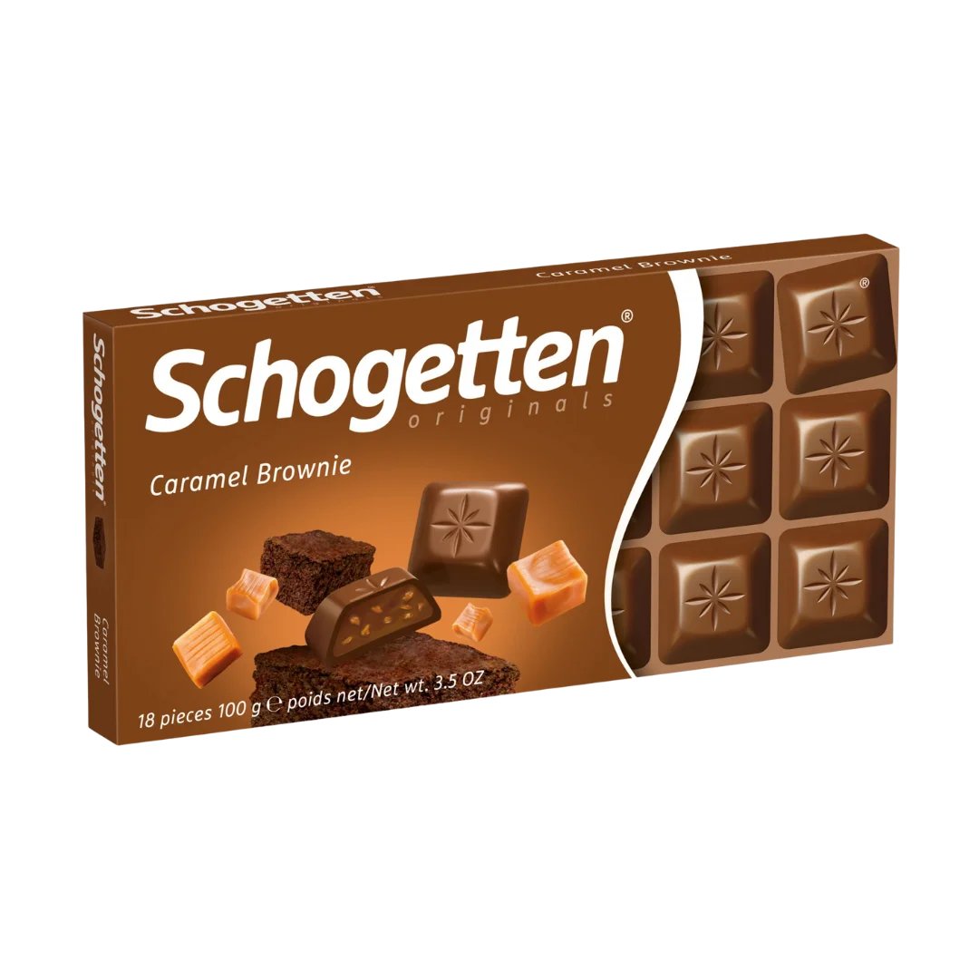 Čokolada Schogetten Caramel Brownie 100g
