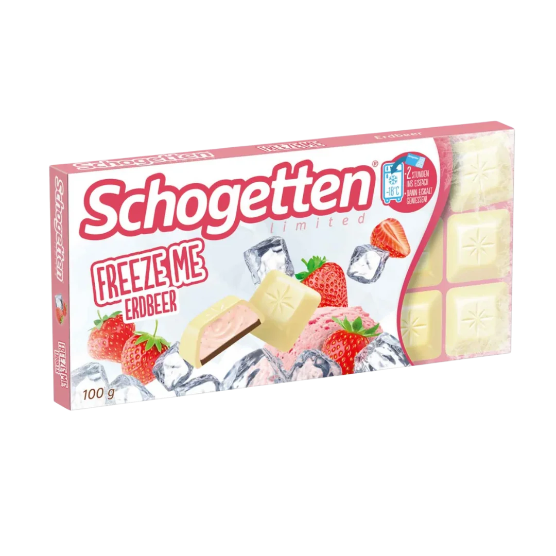Čokolada Schogetten Freeze me Strawberry 100g