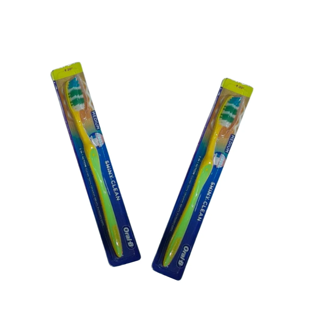 (1+1) - Shiny clean oral B - Četkica za zube Medium