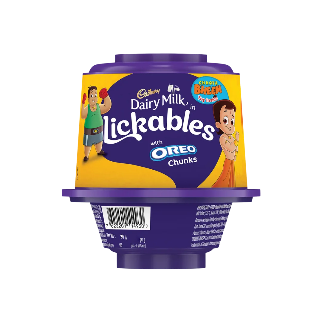 Lickables oreo krem+igračka Cadbury