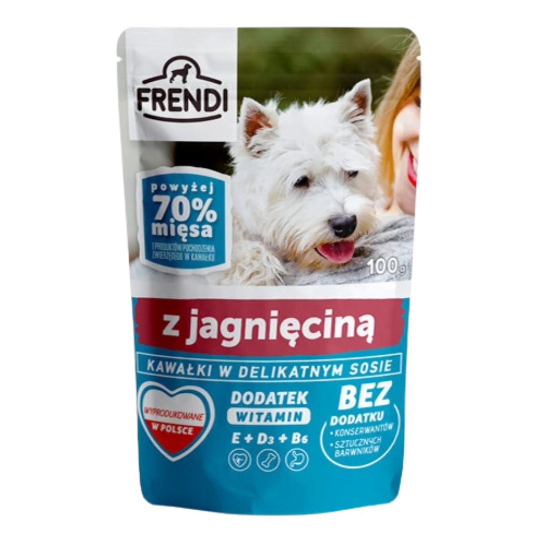 Hrana za pse jagnjetina Frendi 100g