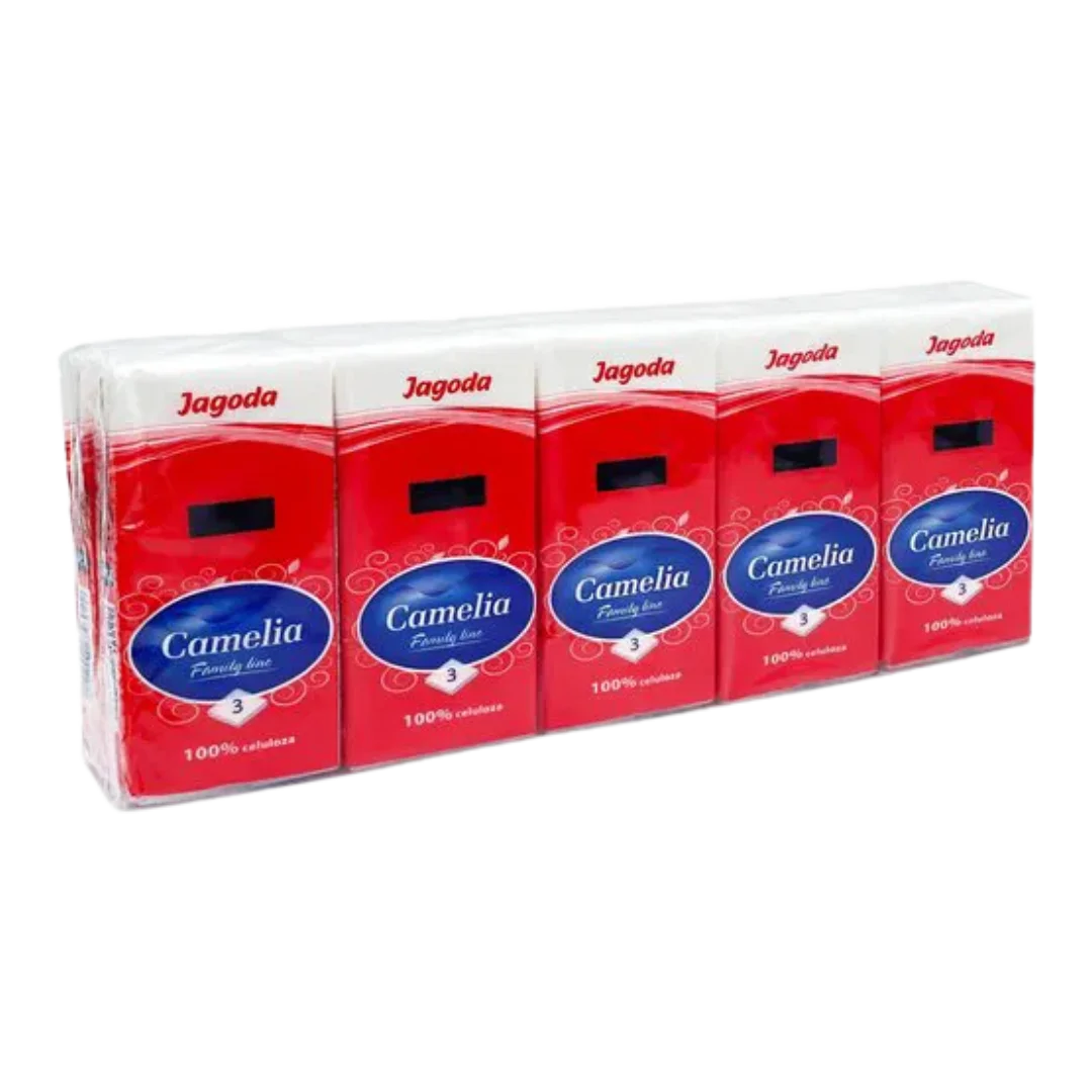 Maramice papirne Camelia 10/1 Jagoda