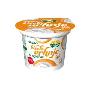 Kiselo vrhnje za svježi sir 300g ‘z Bregov