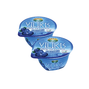 (1+1 Gratis) - Vilikis Grčki tip jogurta Borovnica 150g