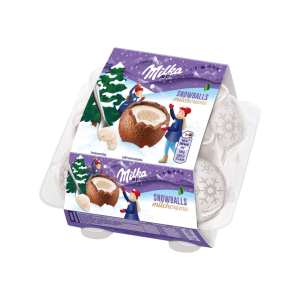 Milka  snowballs Milchcreme