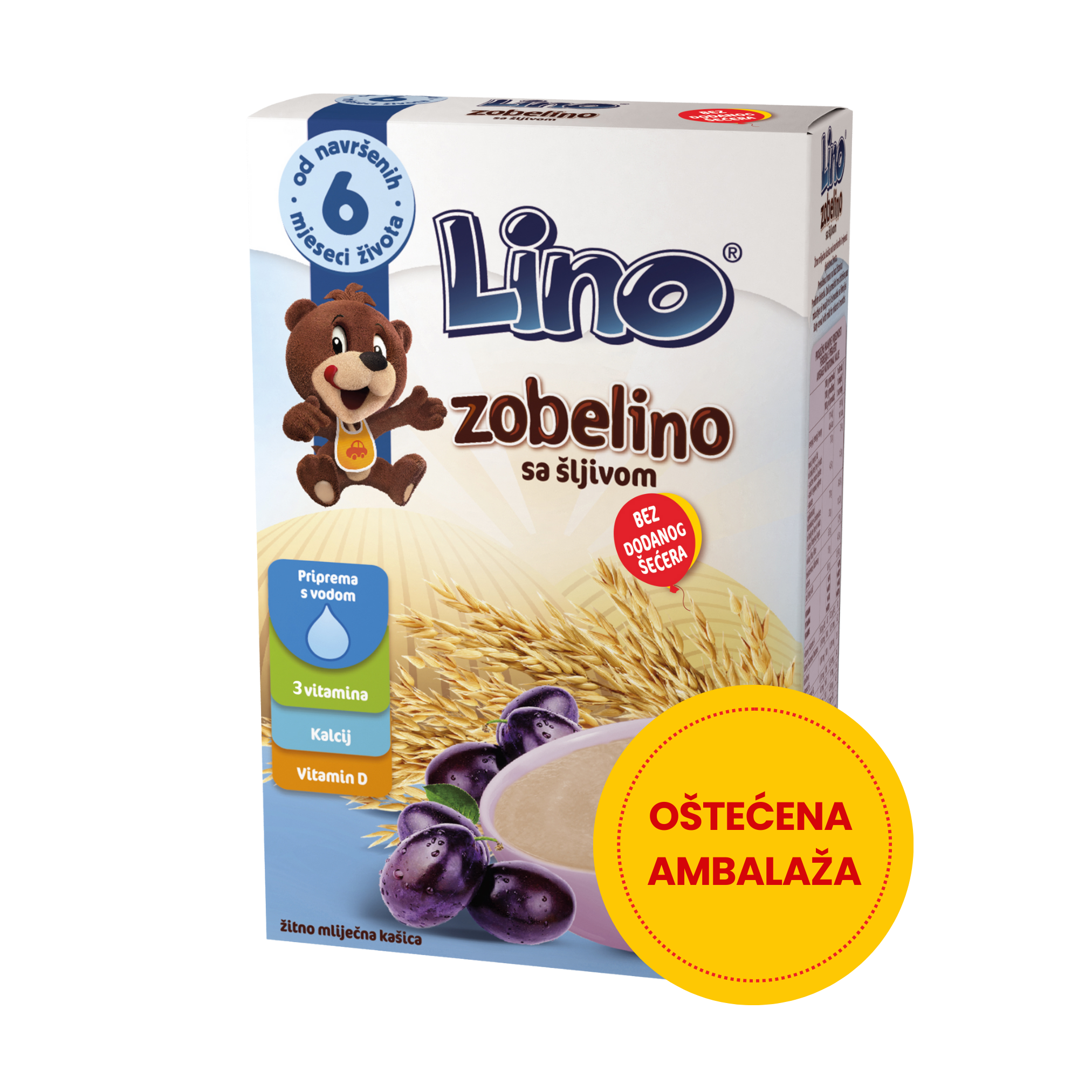 Lino zobelino sa šljivom 200gr