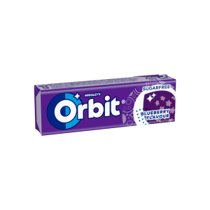 Žvake Orbit 14g blueberry