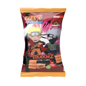 Čips Munchiz Naruto Shippuden ljuti ćili i limun