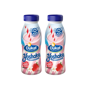 (1+1) Dukat Yoshake jagoda vanilija 300g