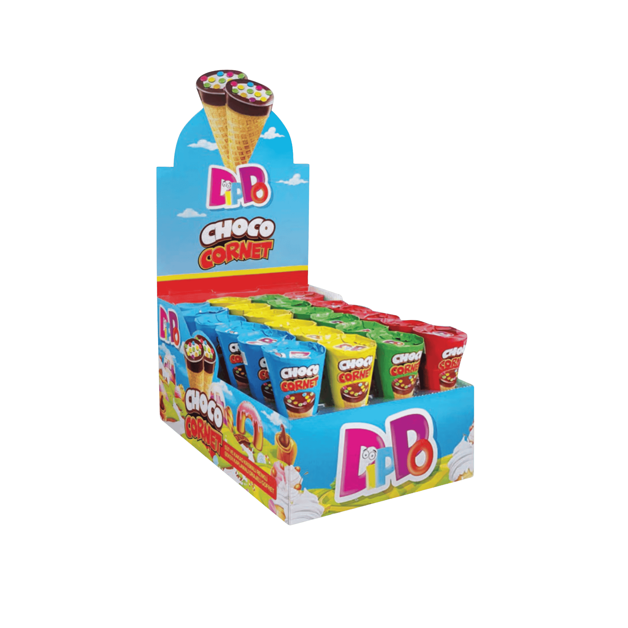 Dippo Choco Cornet 165g