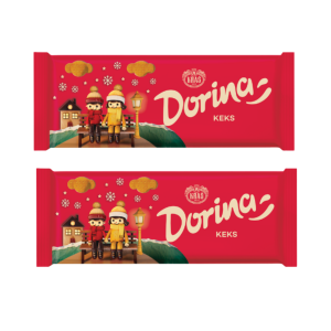 (1+1) Kraš Dorina keks čokolada 160g
