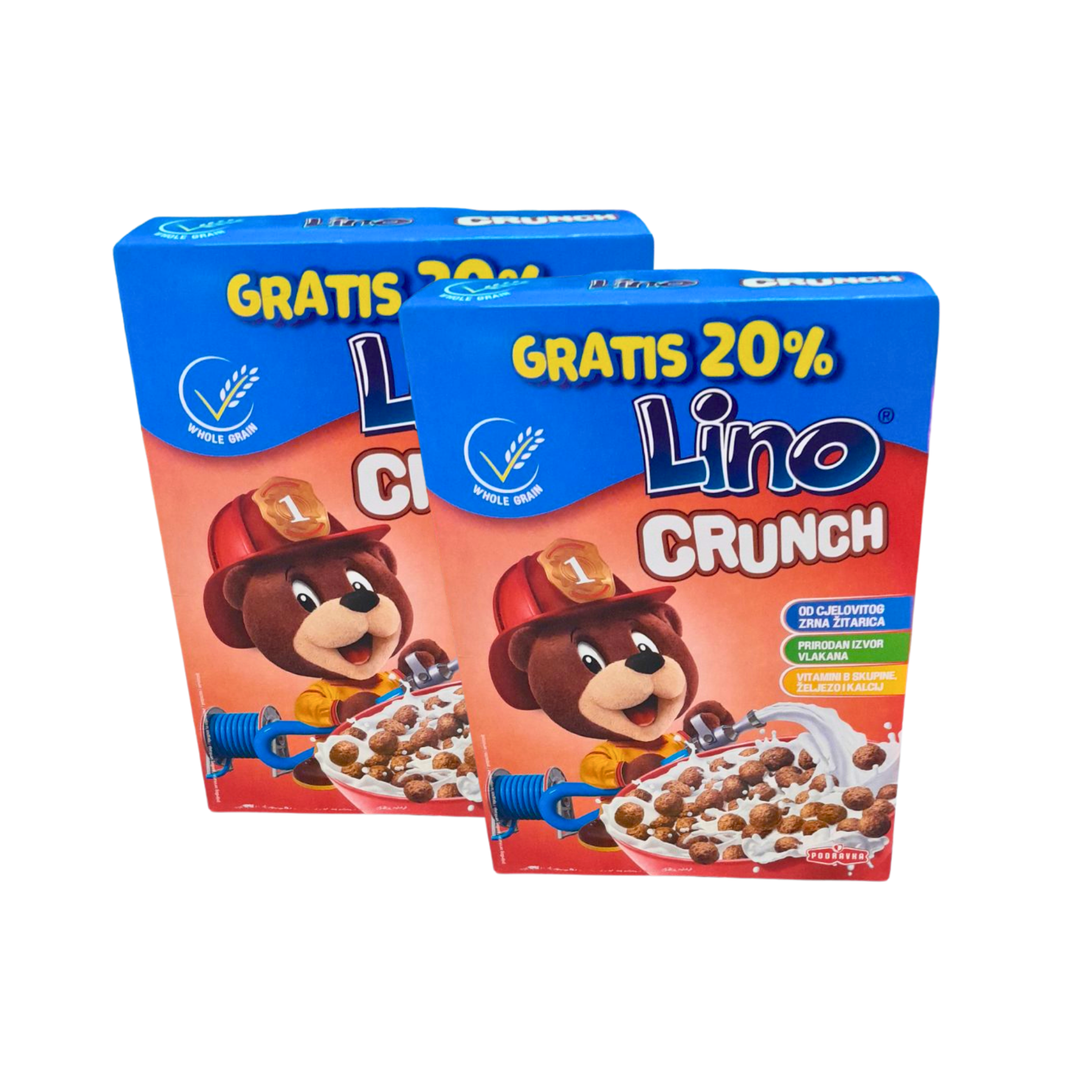 (1+1) Podravka Lino Crunch 225 g + 20% gratis