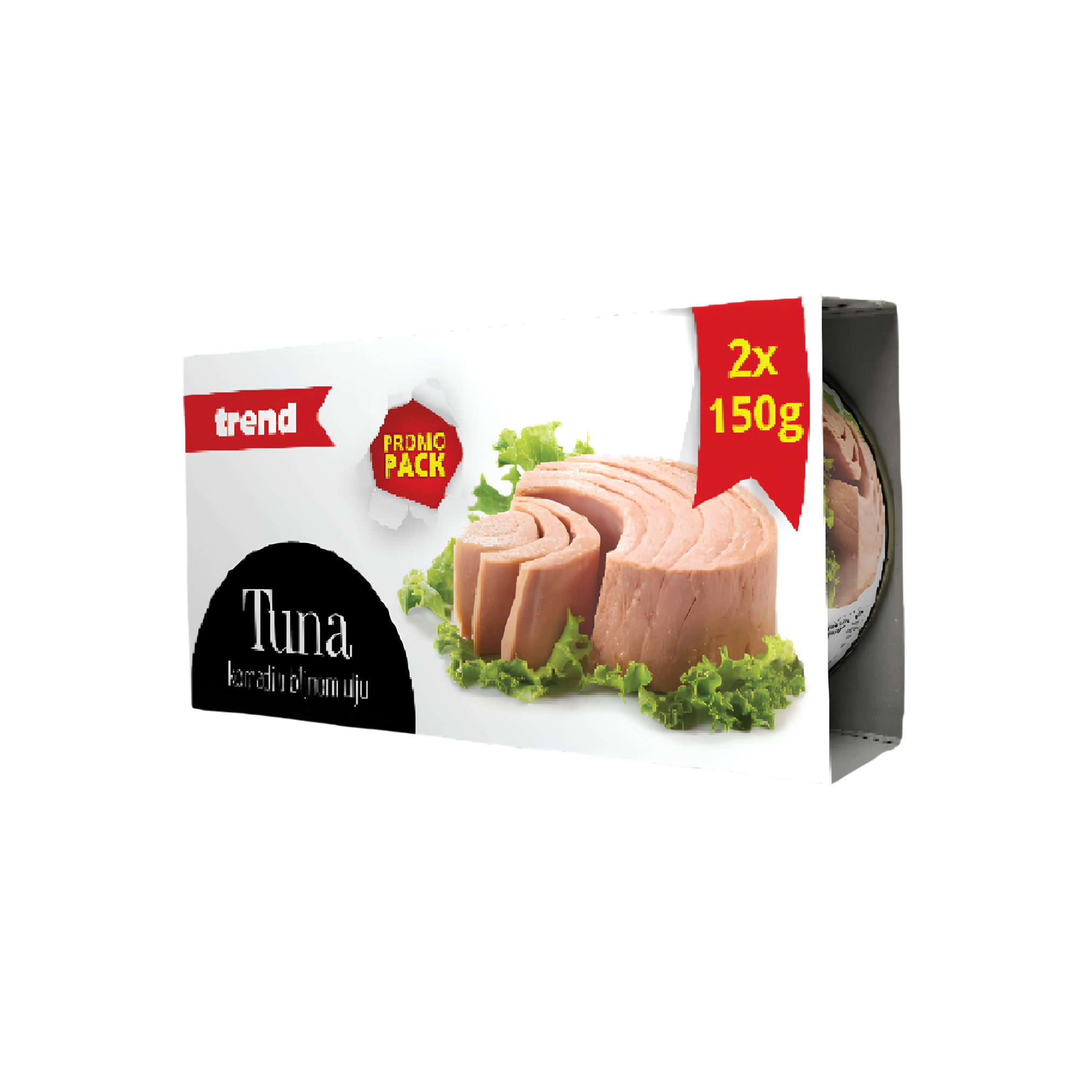Trend tuna u komadima u biljnom ulju 2x150g
