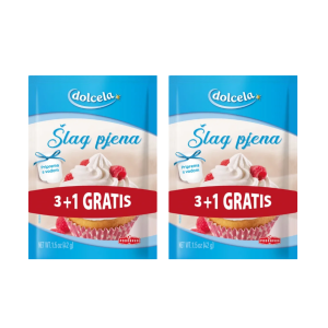 (1+1) Šlag pjena 42g 3+1 GRATIS Dolcela